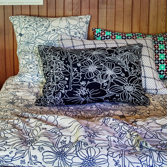 Sage + Clare Colourful Bed Linen and cushions from Wonder & Wild in NZ