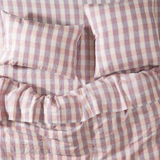 S+C Beatrice Linen Standard Pillowcase