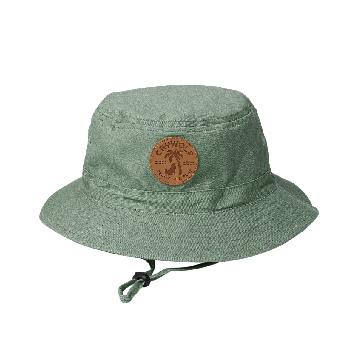 Reversible Bucket Hat - Jade Monstera