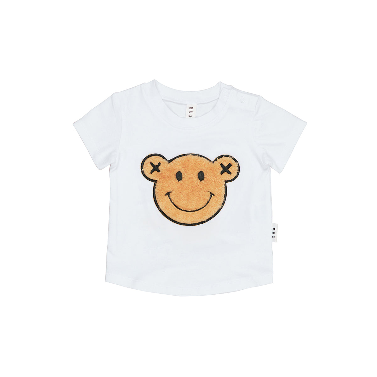 Huxbaby Smile Bear T-shirt White