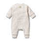 Organic Quilted Growsuit Oatmeal