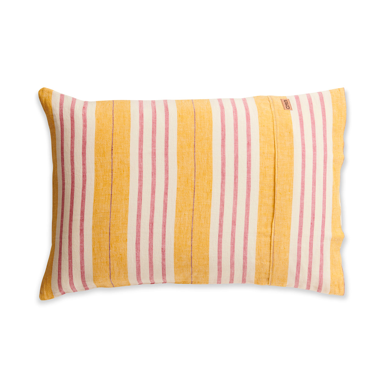 Kip & Co - Sweet Stripe Linen Pillowcase