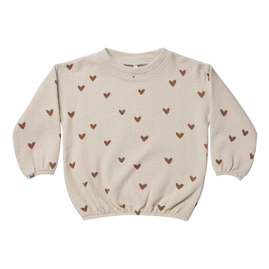 Rylee & Cru - Slouchy Pullover Hearts