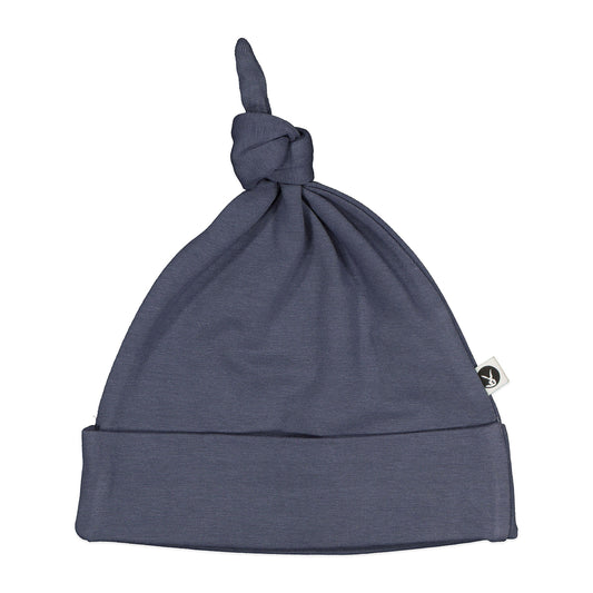 Burrow & Be Essentials Top Knot Hat - Ink