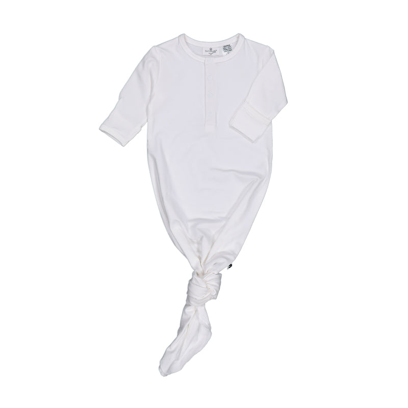 Burrow & Be Essentials Baby Sleep Gown - White